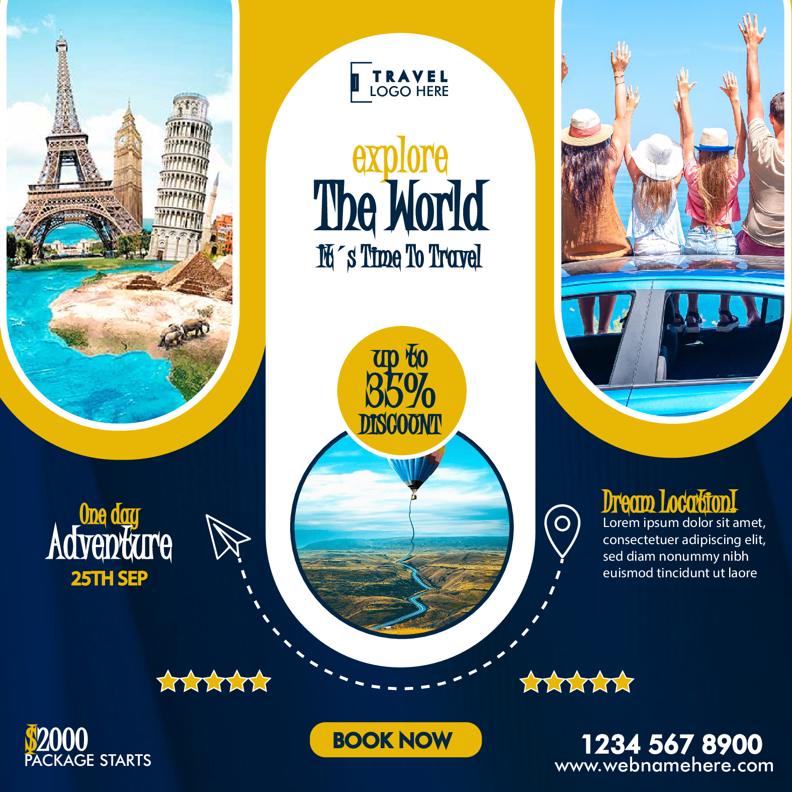 Flyer Agência de Viagens